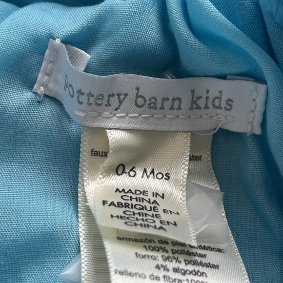 POTTERY BARN KIDS SESAME STREET COOKIE MONSTER COSTUME SIZE 0-6 MONTHS - Picture 5 of 11